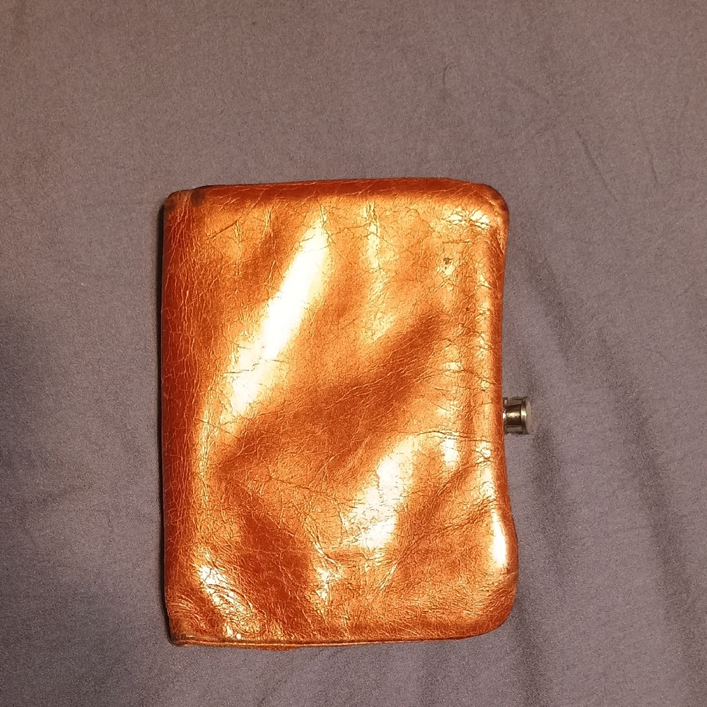 HOBO Metallic Copper Wallet